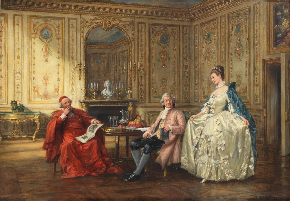 Impresión artística de Frank Moss Bennett - Appreciation (1933) - 17" x 22" Foto 1 de 1