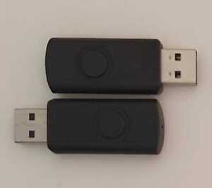 10X USB Memory Stick Flash Drive 1GB 4GB Black Wiped Bulk Multipack