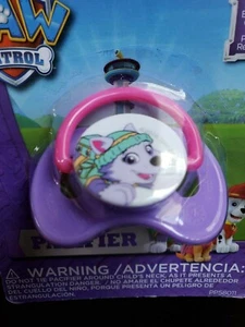 NICKELODEON PAW PATROL EVEREST PACIFIER PURPLE AND PINK 0+MONTHS BPA FREE NWT - Picture 1 of 10