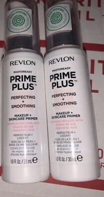 2 Pack Revlon PhotoReady Prime Plus Perfecting + Smoothing Primer Makeup NEW - Image 1 of 4
