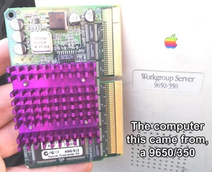 TESTED PowerMac 9600 Upgrade PPCG3-400-5-K-06 Sonnet Crescendo G3 400mhz 400/512 - Picture 1 of 10