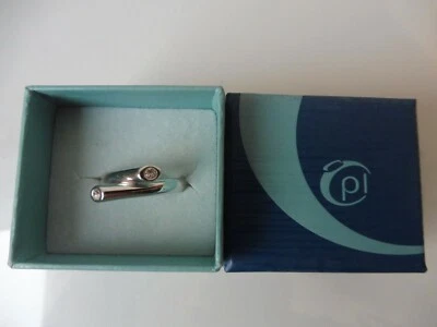 Schöner  Ring Silberfarben ,Pierre Lang Gr.57 ( VIII ) im Geschenkkarton ! - Bild 1 von 4