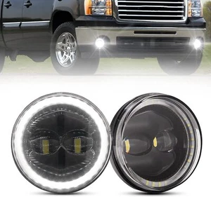 LED Fog Light with Daytime Running Lights for 2007-2013 GMC Sierra 1500/2007-201 - Foto 1 di 7