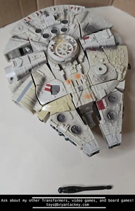 Transformers Star Wars Millennium Falcon Han Solo Chewbacca - Picture 1 of 1