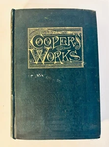 COOPERS WORKS - J Fenimore Cooper - Vol 6 1893 ANTIQUE - Picture 1 of 5
