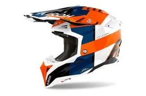 Off-Road Helmet Airoh AVIATOR 3 MONARCH Orange Gloss - Picture 1 of 4