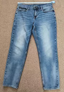 Old Navy Jeans Athletic Taper Built In Flex Medium Wash Blue Men’s Size 34x32 - Picture 1 of 4