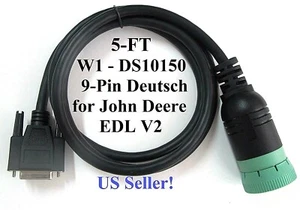 Cable adaptador de prueba compatible con John Deere DS10150 para EDL v2 Service Advisor - Imagen 1 de 4