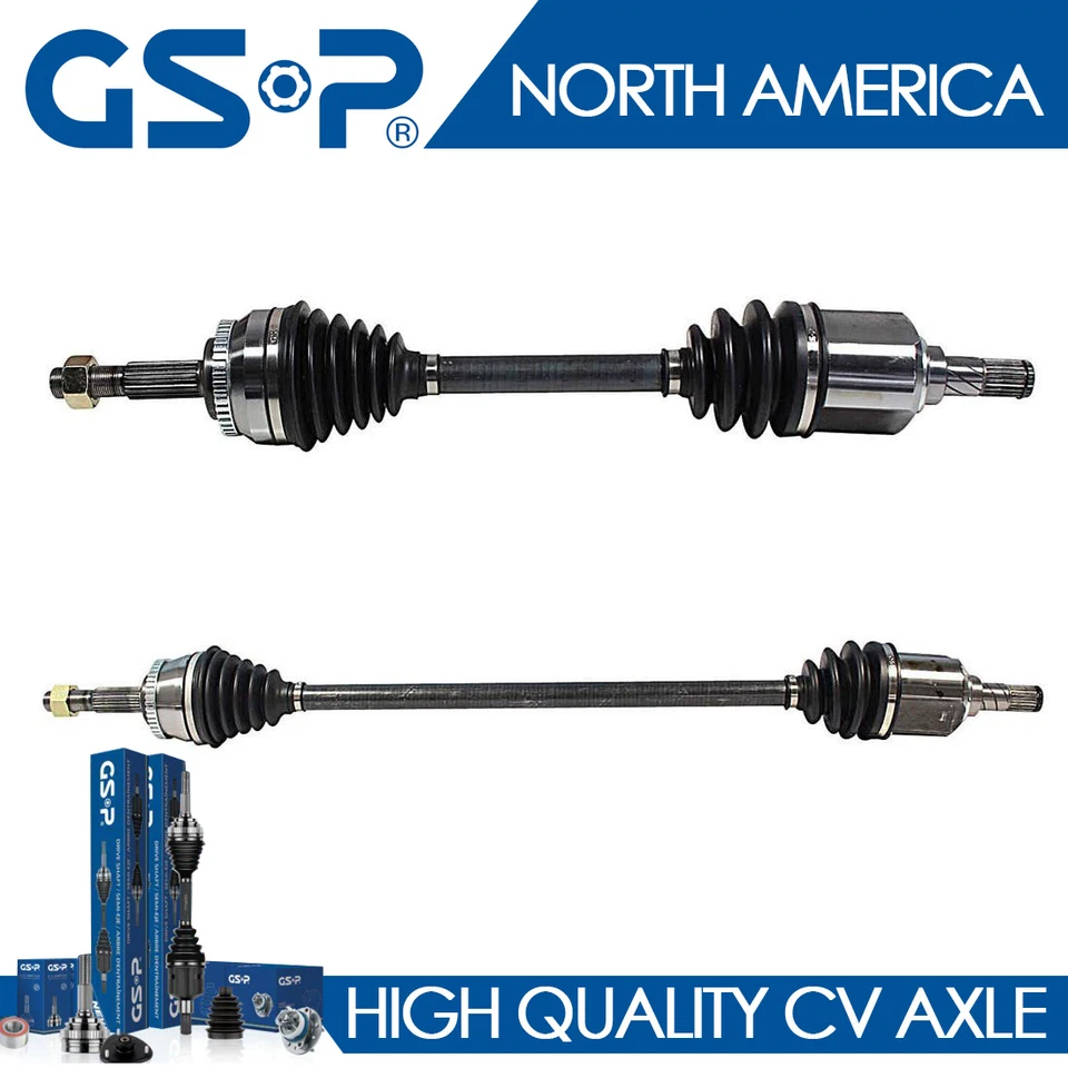 Eje delantero izquierdo derecho CV GSP para Nissan Sentra L4 2000-2006 1,8 L, AT Foto 1 de 4