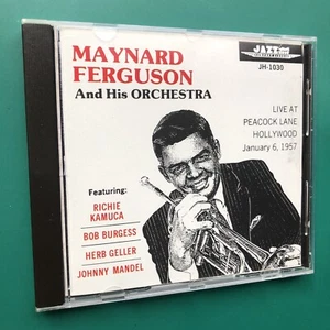 Maynard Ferguson LIVE AT PEACOCK LANE HOLLYWOOD January 6, 1957 Jazz Big Band CD - Picture 1 of 8