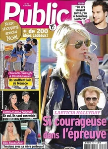 Público N º 750 24/11/2017 Laeticia Hallyday / Amir /Casiraghi/ Kardashian/ - Imagen 1 de 1