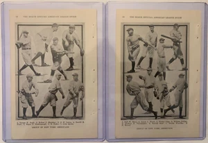 1921 Reach NEW YORK YANKEES BABE RUTH TEAM PHOTO 5"x7" - Picture 1 of 4