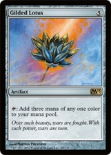 1x Gilded Lotus NM, English MTG Magic 2013 (M13)