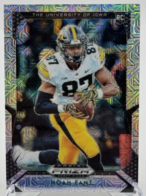 2019 Panini Prizm Draft Picks University of Iowa #129 Noah Fant Mojo /49 RC - Image 1 of 2