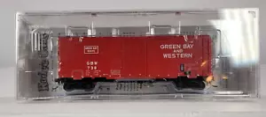 HO Kadee Car #4126 Green Bay & Western 40' PS-1 Boxcar 6' Door GBW #738 - Picture 1 of 13