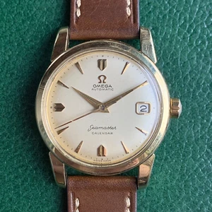 Omega Seamaster 1956 Calendar Ref. 2849 3 SC Cal. Reloj de pulsera con tapa dorada 503 - Imagen 1 de 17