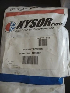 Conjunto difusor soplador KYSOR 808810 3299032 317031 ZGG727004 1728 176489 -d- - Imagen 1 de 2