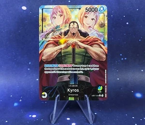 One Piece Extra Booster Memorial Collection Kyros Leader EB01 040 arte antiguo - Imagen 1 de 13