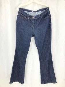Boden Dark Wash Boot Cut Denim Blue Jeans Mid Rise Size 10 Long - Picture 1 of 5