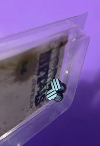 Morbid Metals 6g Acrylic Plugs Blue Marble New In Package Unworn - Picture 1 of 3