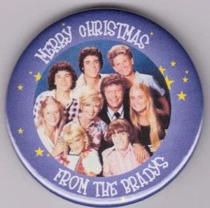 Christmas badge or keyring personalised with your photograph and text - Picture 1 of 1