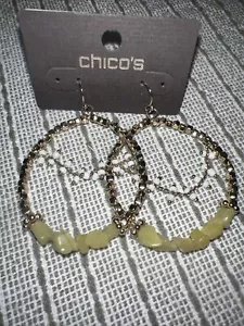 Chico's Moxy Creolen Neu mit Etikett - Bild 1 von 4