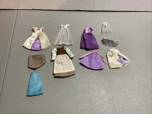 Disney Mini Small Doll Princess Dress Gown Dresses Skirts Veils Lot - Picture 1 of 14
