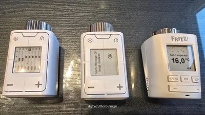 AVM FRITZ!DECT 302/301 smarte Funk-Heizkörperthermostate - Bild 1 von 2