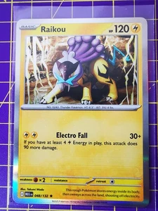 Raikou 048/132 JCC Pokémon Mega Evolución Holo Tarjeta Pokémon - Imagen 1 de 2
