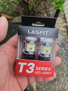 7443 LED Turn Signal Switchback White/Amber DRL Parking Light Bulbs T3 Series 2x - Picture 1 of 5