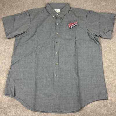 Coors Light Shirt Mens 2XL Riverside Workwear Employee Beer Delivery Driver NEW - Image 1 of 4