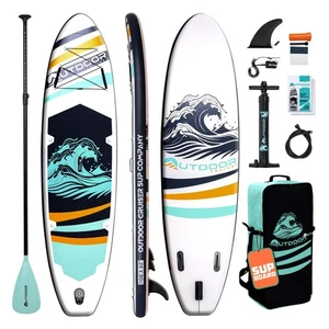Outdoor Crusier Inflatable Stand Up Paddle Board, Ultra Portable & Lightweight, - Picture 1 of 5
