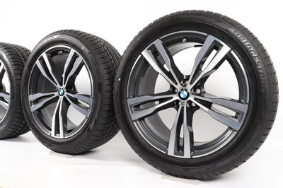 Original BMW X7 G07 Ganzjahresräder 21 Zoll 754 M Doppelspeiche 8074220 44783 - Bild 1 von 4
