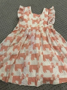 Pink Chicken 5Y Pink Poodle Dress - Picture 1 of 2