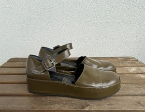 Vintage Women's Robert Clergerie Patent Leather Mary Jane Platform Sandal US 7.5 - Picture 1 of 14