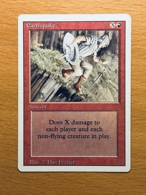 Earthquake MtG Magic: the Gathering FAST SHIPPING - Image 1 of 2