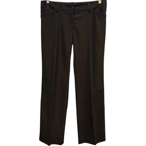 Burberry London Wool Blend Black Dress Pants Mid Rise Straight Leg Slacks US 4 - Picture 1 of 5