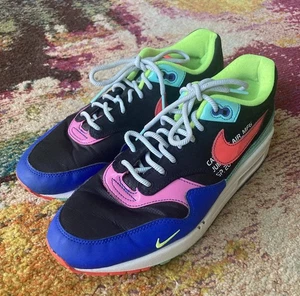 Nike Air Max 1 Parachute Herren Größe 11 US Schwarz Hyper Grape CU4713-001 - Bild 1 von 10