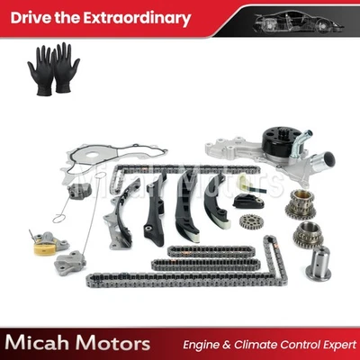 Timing Chain Kit w/ Water Pump for 2016 2017 2018 2019 Jeep Grand Cherokee 3.6L Foto 1 de 4