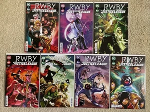 RWBY Justice League #1-7 Cover A Complete Series Set 2021 DC Comics Lot Anime - Bild 1 von 8