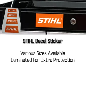 Stihl Tools Car Bumper Window Tool Box Sticker Car Bumper Decal Water Resistant - Bild 1 von 1