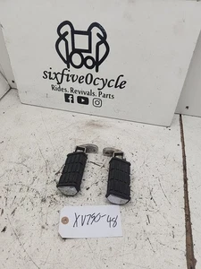 Yamaha XV750 Virago rear foot peg set OE - Picture 1 of 10