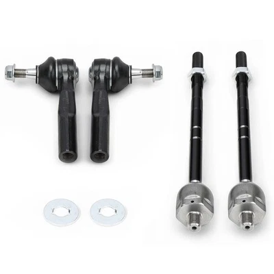 4Pcs Front Inner & Outer Side Tie Rod End for Saab 9-3 2003 2004- 2006 1603227 - Image 1 of 4