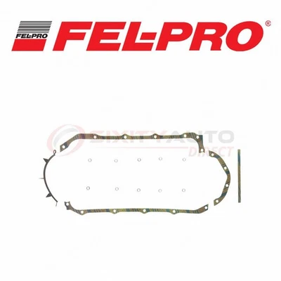 Fel-Pro Oil Pan Gasket Set for 1964-1973 Pontiac GTO 6.4L 6.6L 7.5L V8 - gf - Image 1 of 4