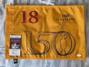 Cameron Smith signed 2022 British Open Golf Pin Flagge Gewinner handsigniert JSA COA - Bild 1 von 4