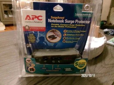 APC Surge Arrest Notebook Surge Protector Professional Notebook Pro MODEL PNOTEP - Image 1 of 4