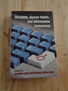 PA Studies Human Rights Ser: Disability, Human Rights, Info Tech by J Lazar HCDJ - Foto 1 di 2