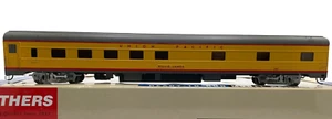 HO WALTHERS 932-9611 BUDD 10-6 SLEEPER UNION PACIFIC HERITAGE WILLIE JAMES # 202 - Picture 1 of 2