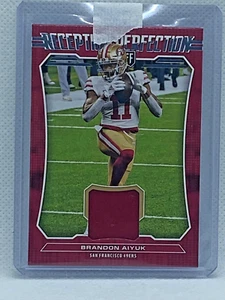 Parche de perfección recepción de playoffs Panini 2021 #REP-BAI SF 49ers - Imagen 1 de 2