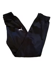 Puma Black Girls Large Running Pants EUC - Picture 1 of 8